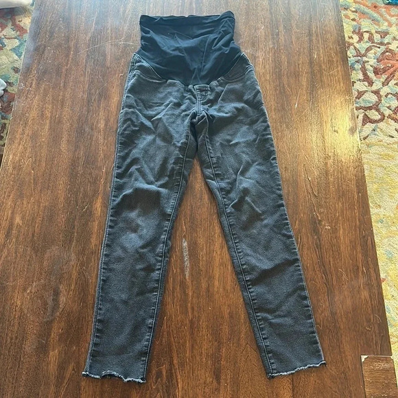 1822‎ Denim maternity jeans size 26 jeggings pull on - Picture 1 of 4